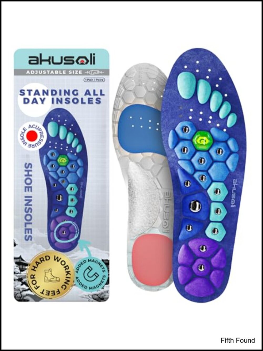 Memory Foam Insoles Arch Support Shoe Inserts Trim to Fit S/M